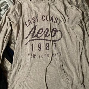 Damaged thin hoodie